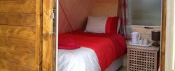 Camping Pods and Log Cabins at red dragon holidays